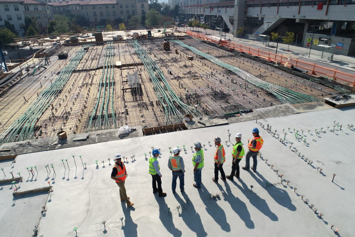 Building A tops out ahead of schedule